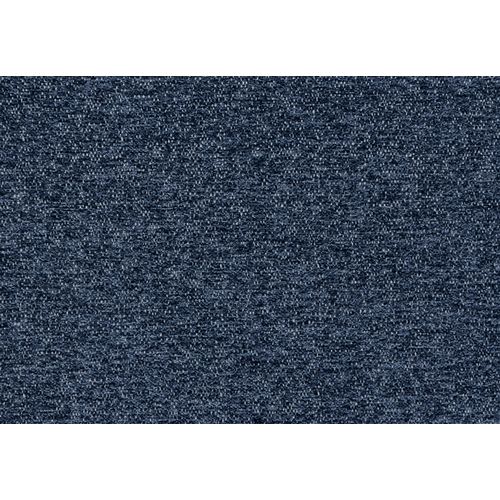 Canapé D'angle 4 Places Salvini, Tissu Bleu Marine