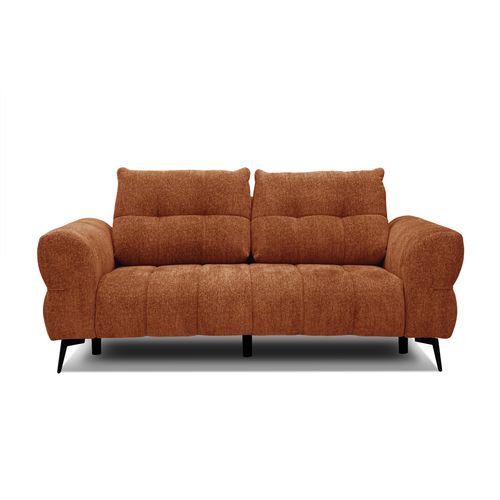 Canapé 2,5 Places Salvini, Tissu Orange