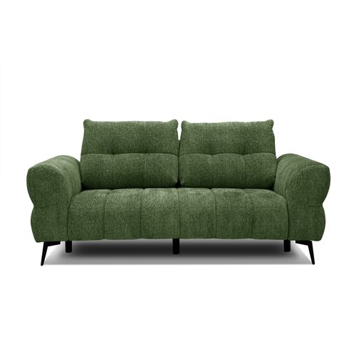 Canapé 2,5 Places Salvini, Tissu Vert