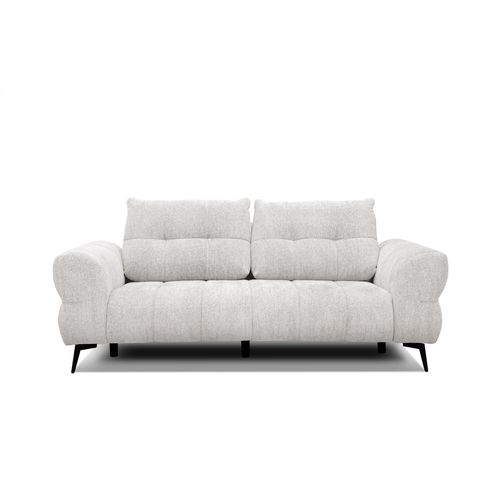 Canapé 3 Places Salvini, Tissu Ecru