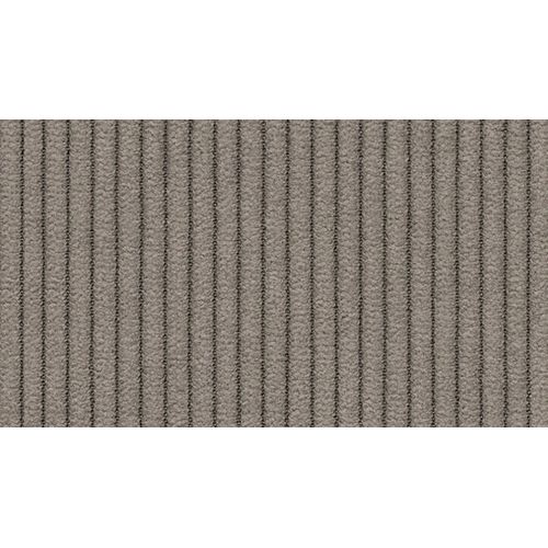 Canapé D'angle Droit 3 Places Vilt, Tissu Taupe