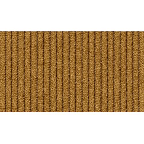 Canapé D'angle Droit 3 Places Vilt, Tissu Jaune Foncé