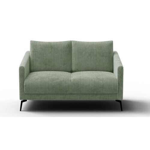 Canapé 2 Places Vilt, Tissu Sauge