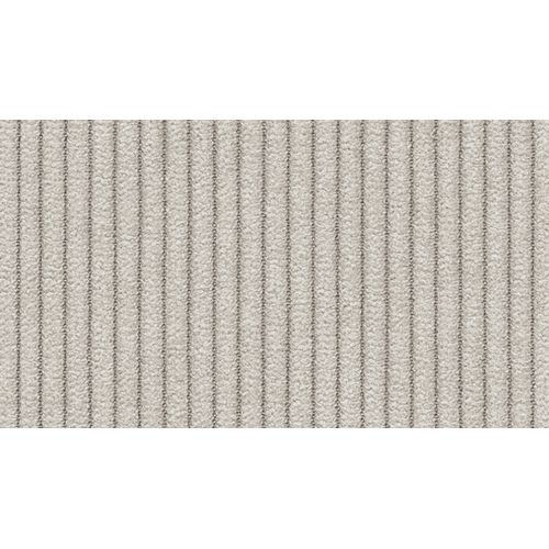 Canapé 2 Places Vilt, Tissu Blanc