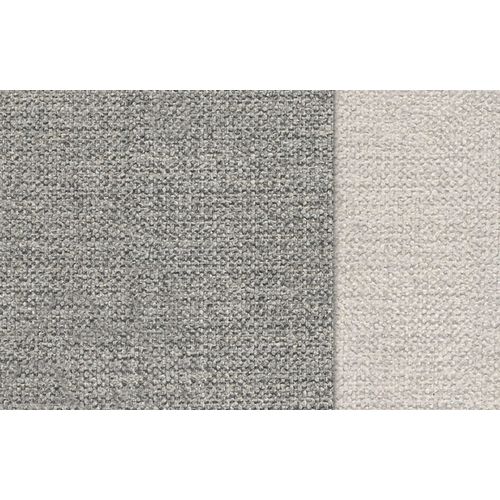 Canapé D'angle Droit 4 Places Otto, Tissu Gris