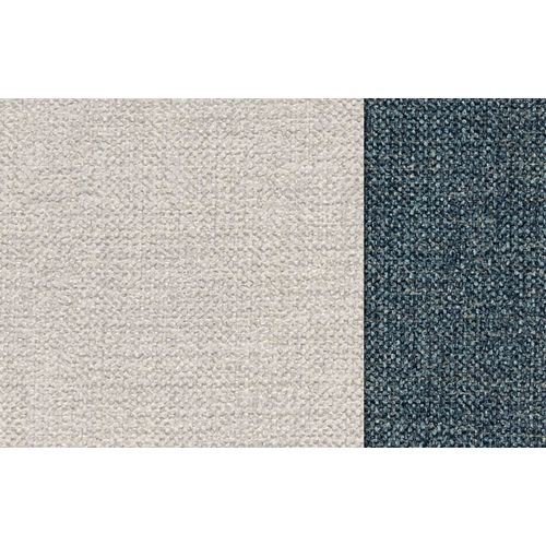 Canapé D'angle Gauche 5 Places Otto, Tissu Crème