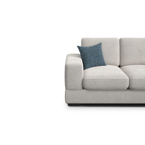 Canapé 2 Places Otto, Tissu Crème