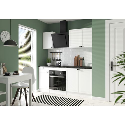 haut 80 cm 2 portes ELSA blanc