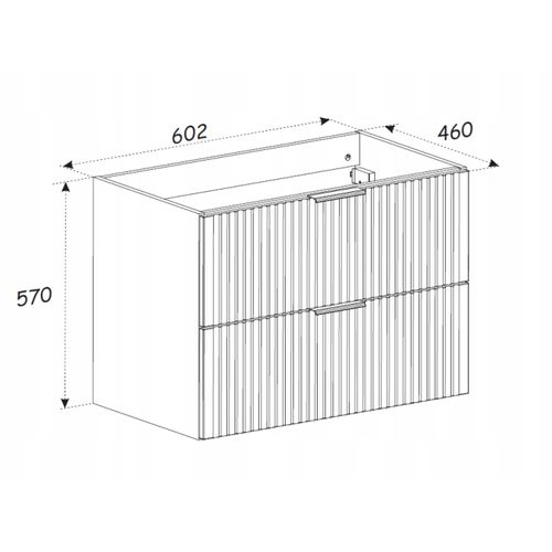 Meuble De Salle De Bain Suspendu Sous Double Vasque Adel Blanc Avec Plan Chêne 120 Cm