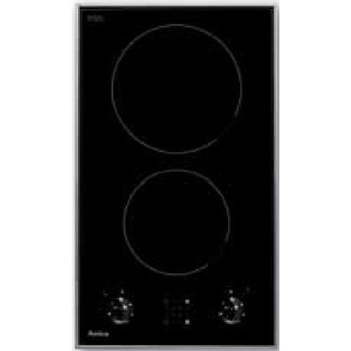 Table Domino Vitrocéramique 30cm 2 Feux Noir - Ph3200pg