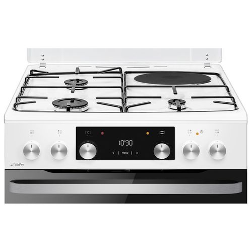 Cuisinière Mixte 77l 4 Feux Blanc - Acm7035rb