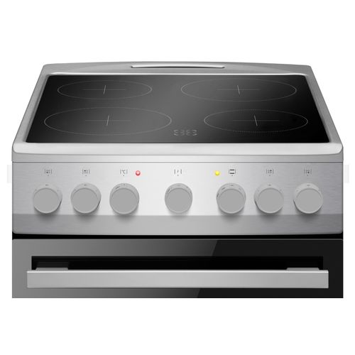 Cuisinière Vitrocéramique Fagor Facv203s 4 Foyers Silver