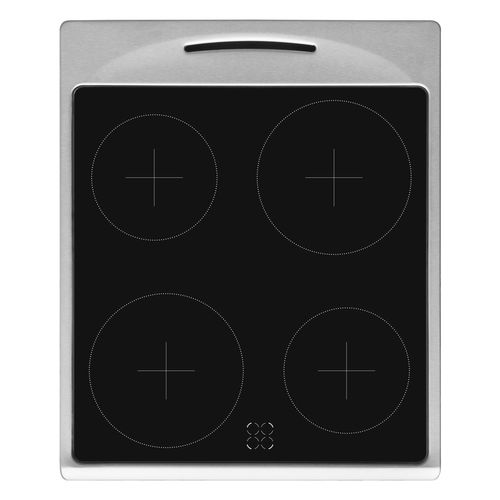 Cuisinière Vitrocéramique Fagor Facv203s 4 Foyers Silver