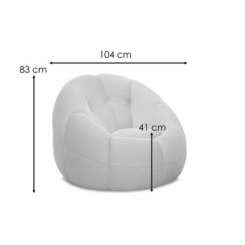 Fauteuil Tissu Jaune - Figo