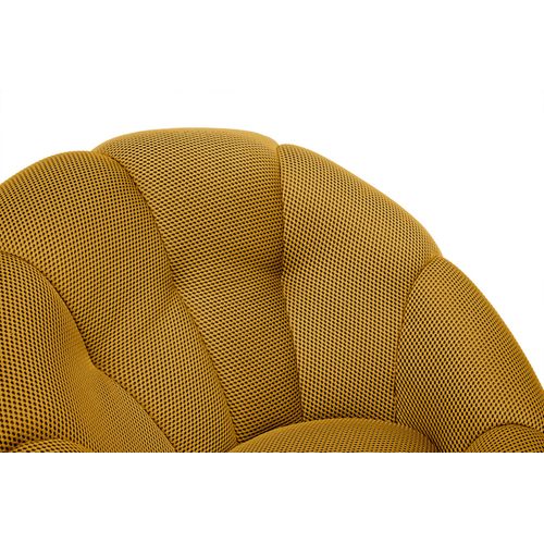 Fauteuil Tissu Jaune - Figo
