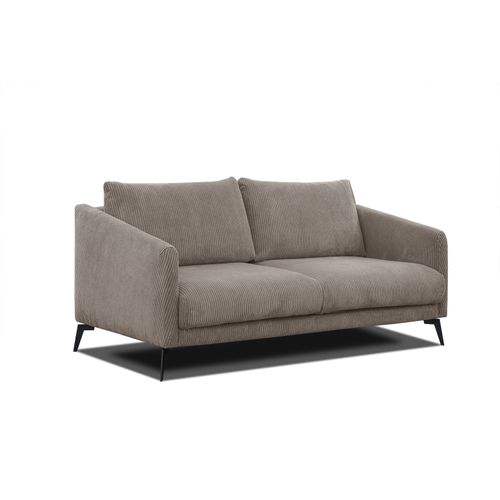 Canapé 2,5 Places, Tissu Taupe - Vilt