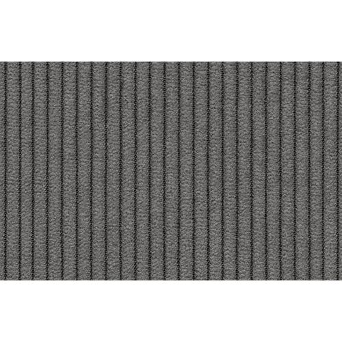 Canapé 2,5 Places Vilt, Tissu Gris Foncé