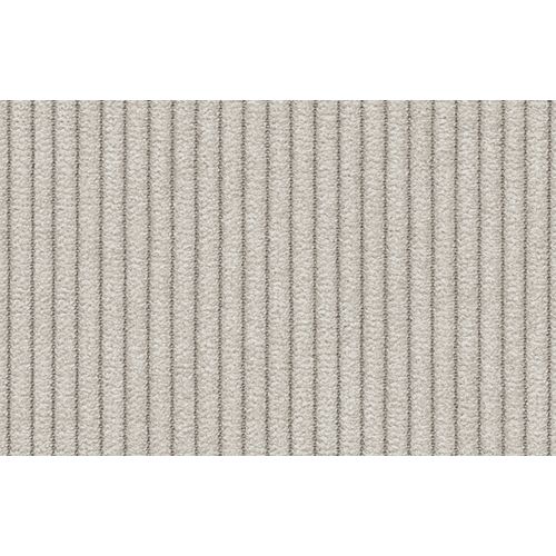 Canapé 3 Places Vilt, Tissu Blanc Perle