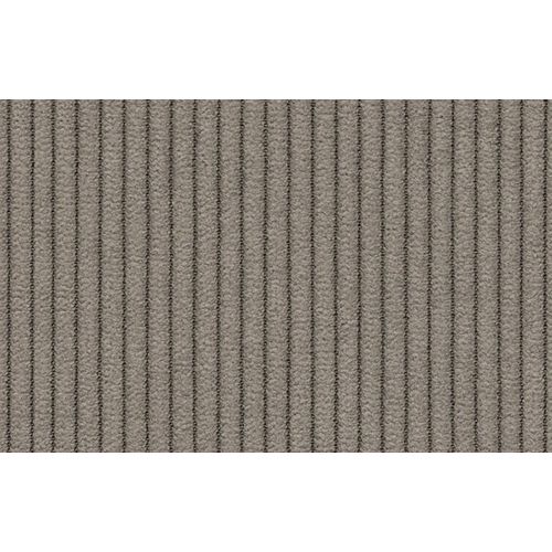 Canapé D'angle Droit 5 Places Tissu Taupe - Tauer