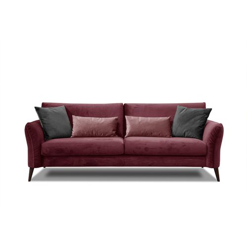 Canapé 2,5-sitzer Tissu Bordeaux - Figari