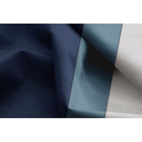 Canapé 2,5-sitzer Tissu Bleu Foncé - Figari