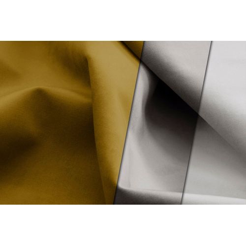 Canapé 2,5-sitzer Tissu Jaune - Figari