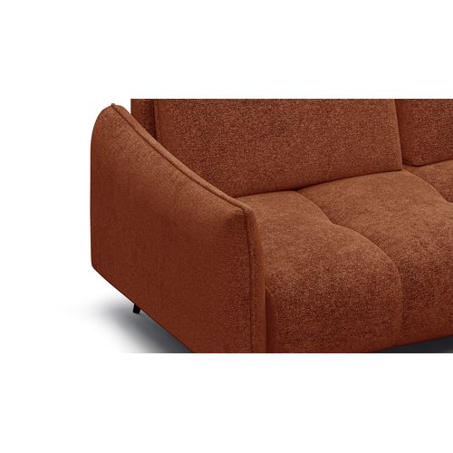 Canapé D’angle 5 Places Gauche Aera, Orange