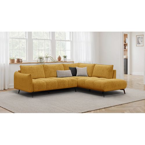 Canapé D’angle 5 Places Gauche Aera, Miel