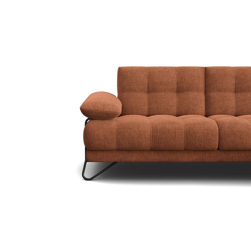 Bubbara Canapé D’angle 4 Places Droit, Orange