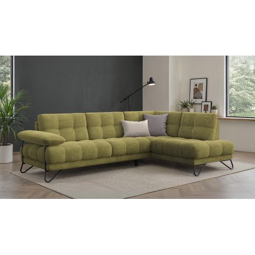 Bubbara Canapé D’angle 5 Places Droit, Olive