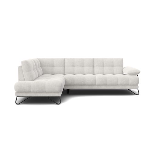 Bubbara Canapé D’angle 5 Places Gauche, Crème