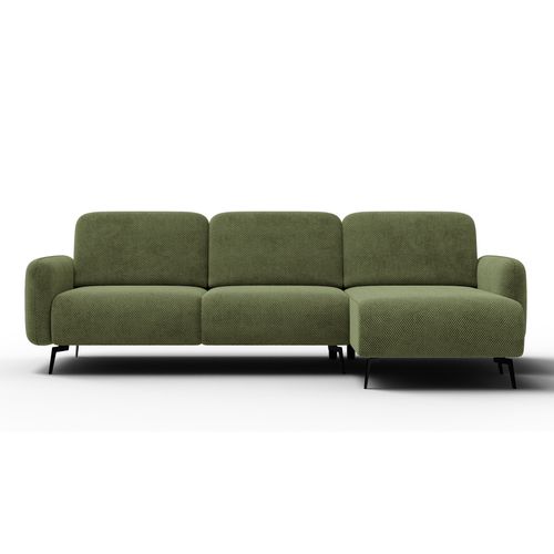 Canapé D’angle 4 Places Droit Febe, Olive