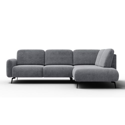 Canapé D'angle 5 Places Droit Febe, Gris