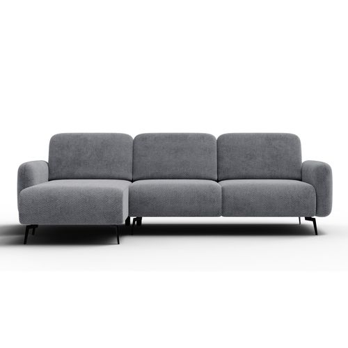 Canapé D’angle 4 Places Gauche Febe, Gris