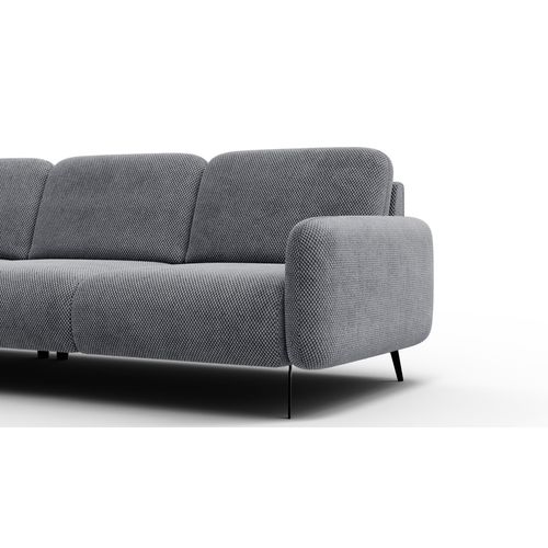 Canapé D’angle 4 Places Gauche Febe, Gris