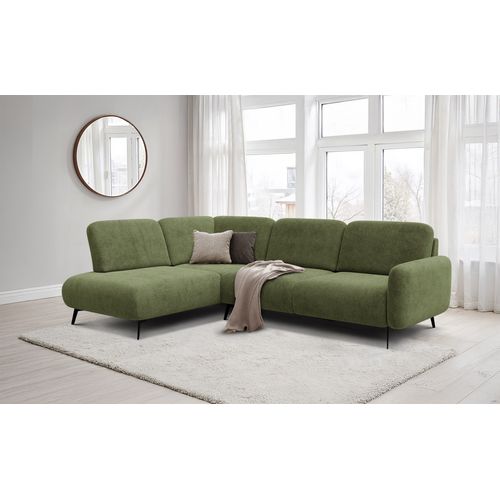 Canapé D'angle 5 Places Gauche Febe, Olive