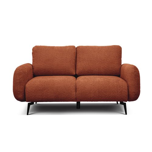 Canapé 2 Places Febe, Orange Foncé