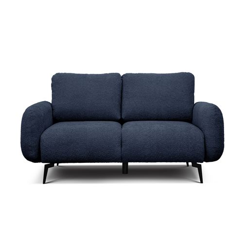 Canapé 2 Places Febe, Bleu Marine