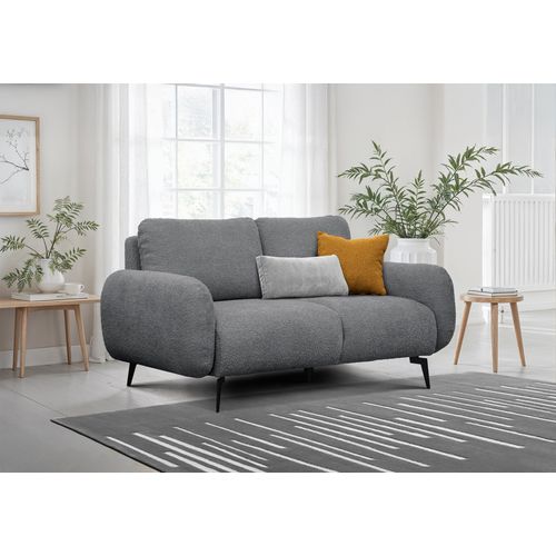 Canapé 2 Places Febe, Gris Foncé