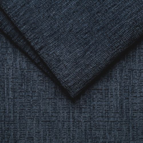 Canapé D’angle 4 Places Gauche, Bleu Marine - Cloudi