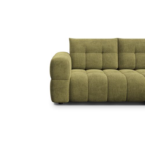 Canapé D’angle 4 Places Droit, Olive - Cloudi