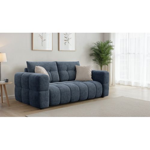 Canapé 2,5 Places, Bleu Marine - Cloudi