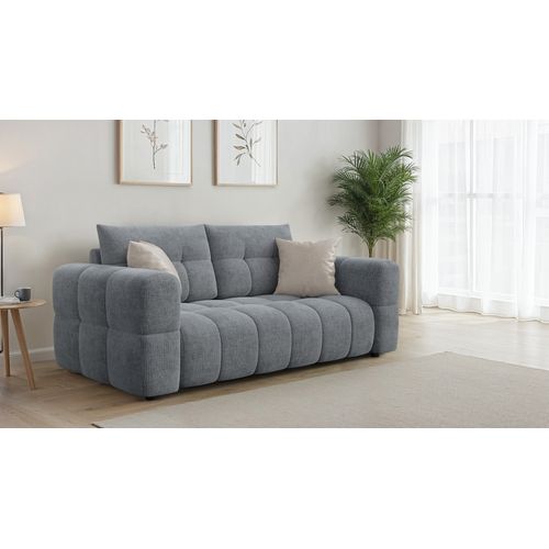 Canapé 2,5 Places, Gris Foncé - Cloudi