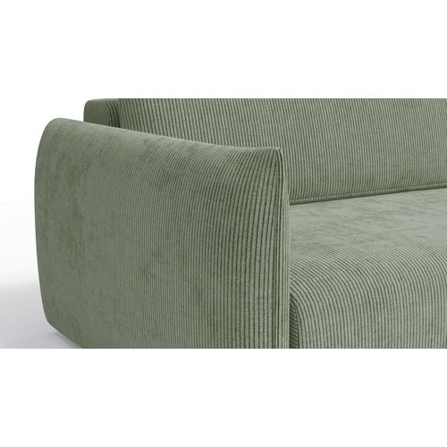 Canapé D'angle Gauche 3 Places Tissu Sauge - Tauer