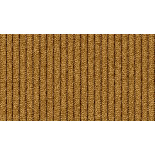 Canapé D'angle Gauche 3 Places Tissu Jaune Foncé - Tauer