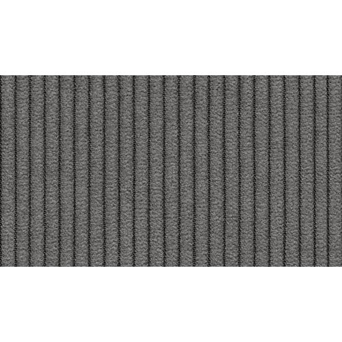 Canapé D'angle Droit 3 Places Tissu Gris Foncé - Tauer