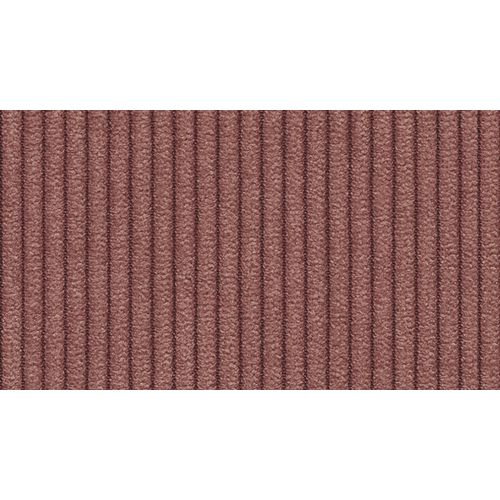 Canapé D'angle Droit 3 Places Tissu Rose - Tauer