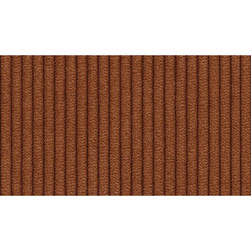 Canapé D'angle Droit 3 Places Tissu Orange - Tauer