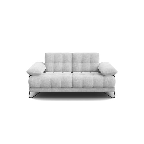 Canapé 2 Places Bubbara, Gris Clair