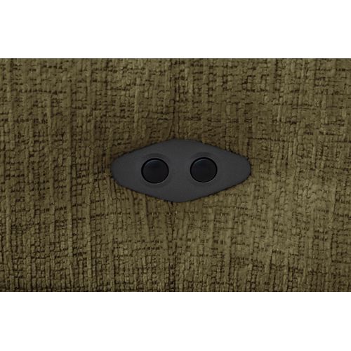 Sven Canapé D’angle 4 Places, 1 Relax, Appuie-tête Réglables, Olive